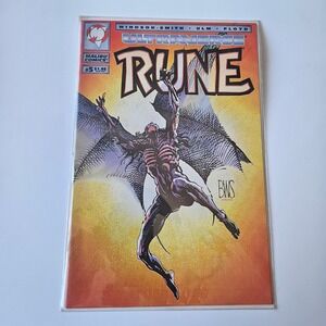 Malibu Comics Ultraverse Rune #5 Barry Windsor-Smith BWS Cover Art Bagged